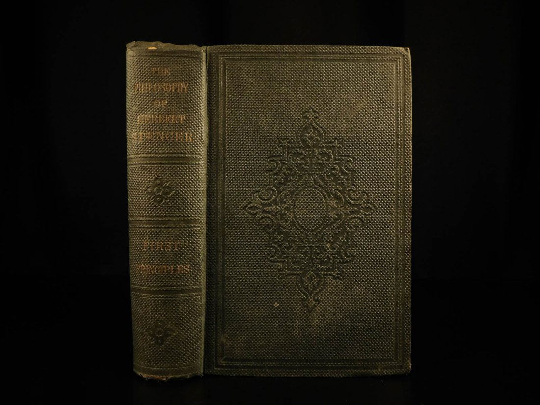 1865 EVOLUTION Darwin Herbert Spencer Principles (1 of 10)