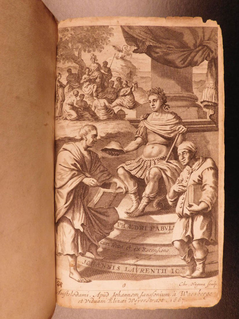 1667 1st ed Phaedrus & Aesop Fables Illustrated (1 of 10)