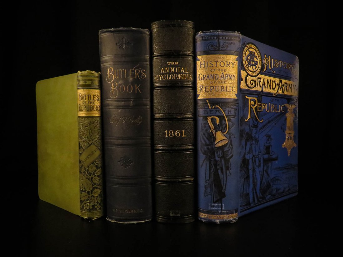 1858 RARE Book Lot Civil War American Wars Indians (1 of 10)