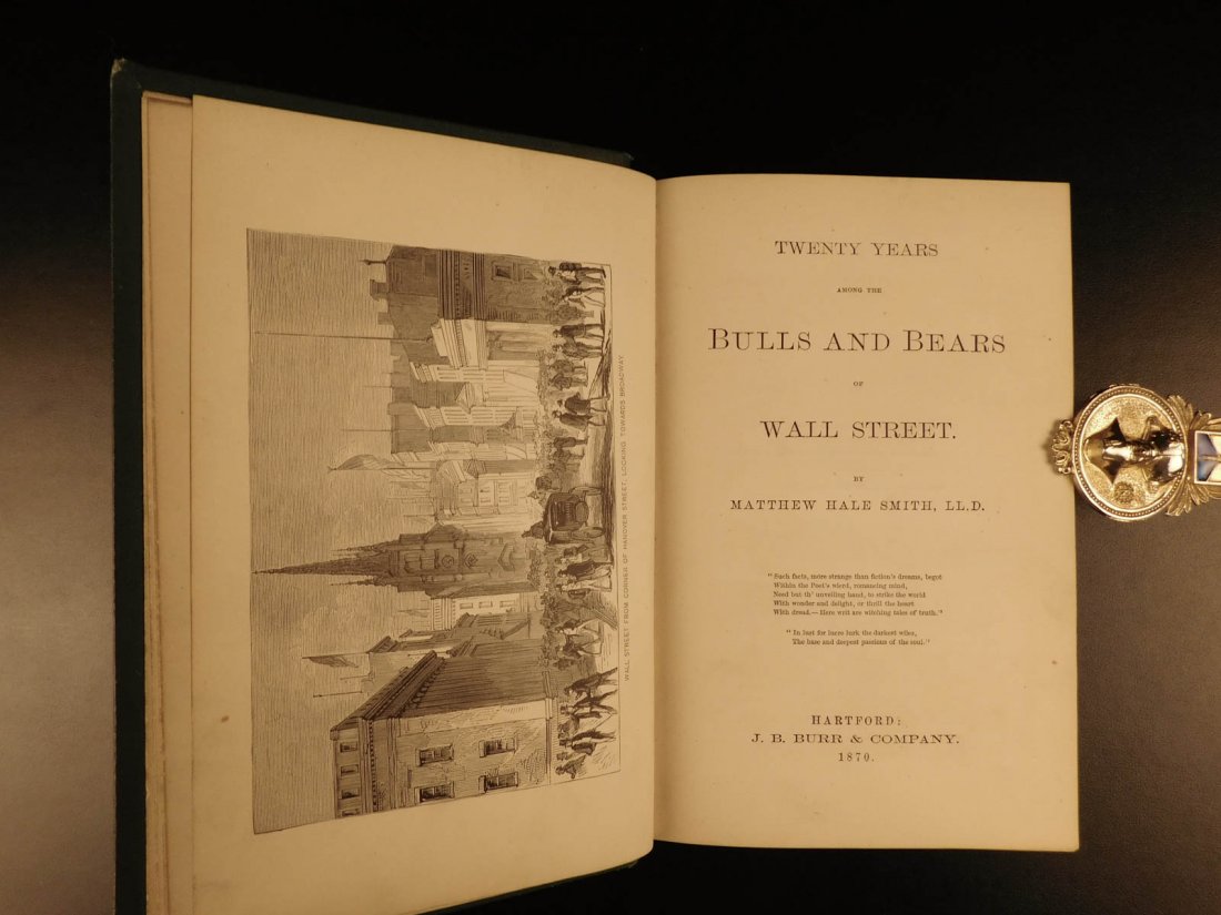1870 1ed Wall Street American Capitalism Economics (1 of 10)