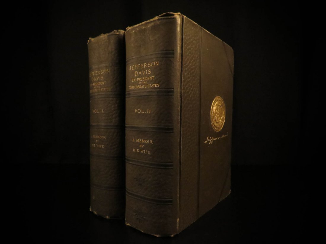 1890 1ed Jefferson Davis Confederate States President (1 of 10)