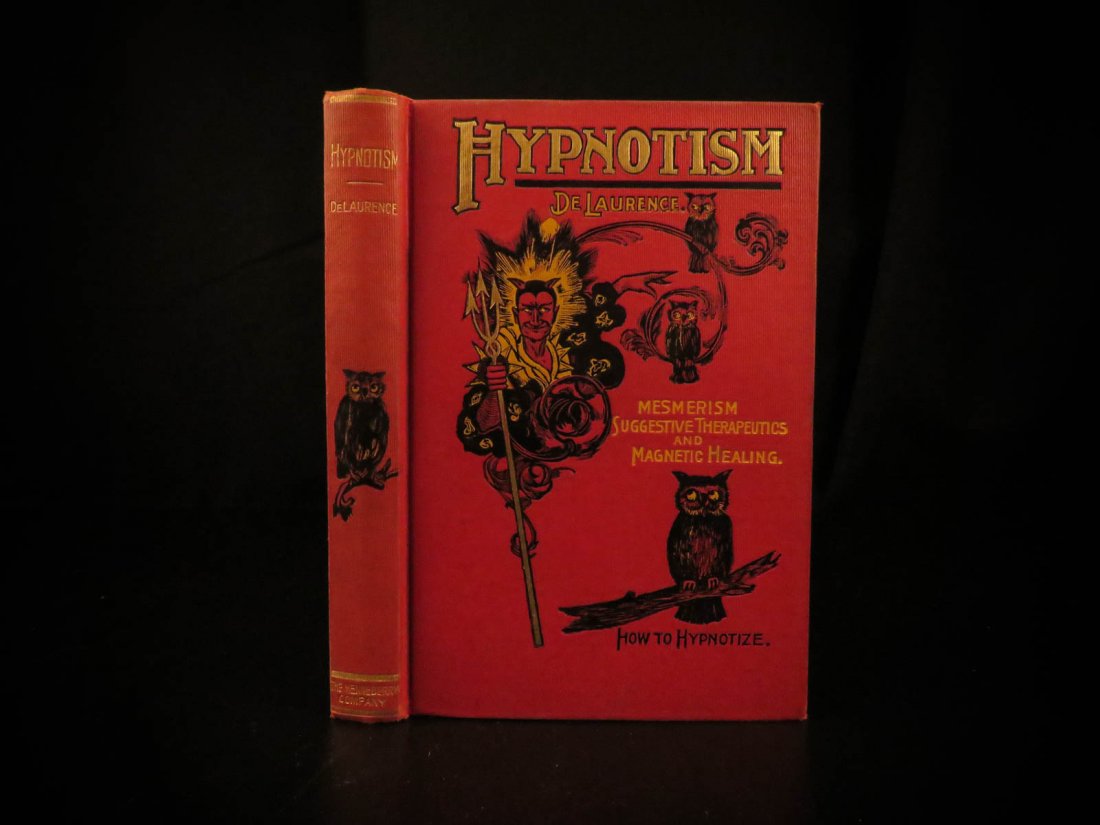 1900 Hypnotism Illustrated Occult Clairvoyant Hindoo (1 of 10)