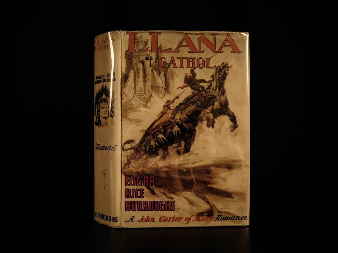1948 1ed Llana of Gathol Edgar Rice Burroughs SciFi (1 of 10)