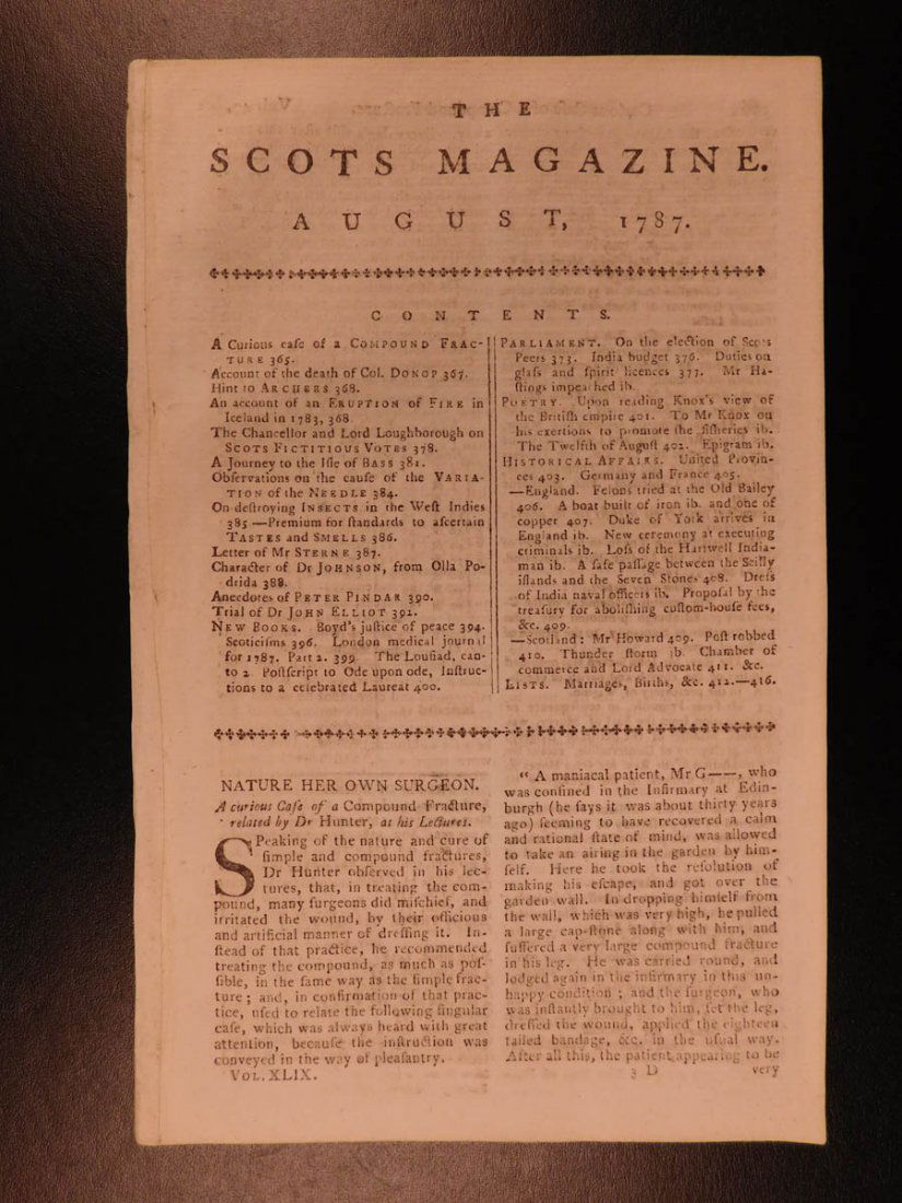 1787 Early Americana Revolutionary War Iceland Volcano (1 of 10)