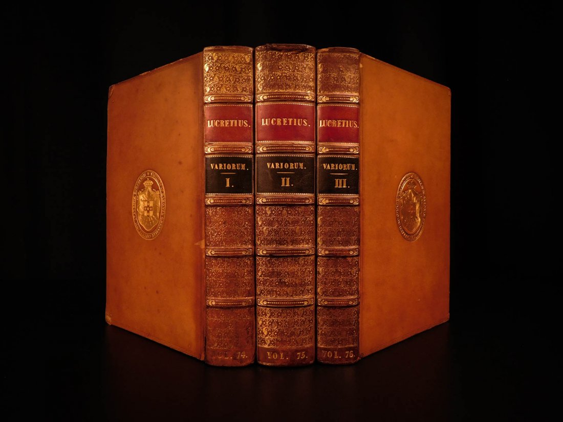 1823 Lucretius Rerum Natura Philosophy Superstition (1 of 10)