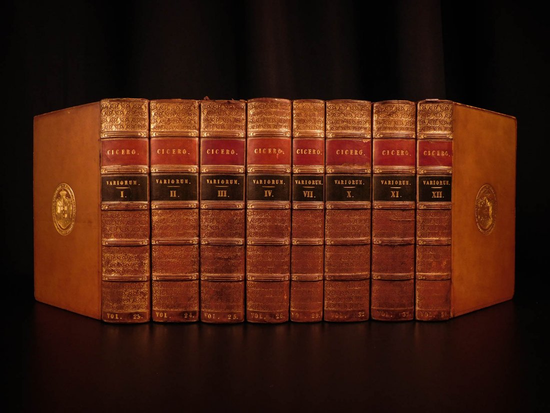 1830 CICERO Greek Philosophy Paradoxa Amicitia Dream (1 of 10)