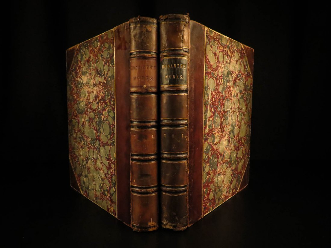 1843 William Hogarth Illustrated 150 Engravings (1 of 10)