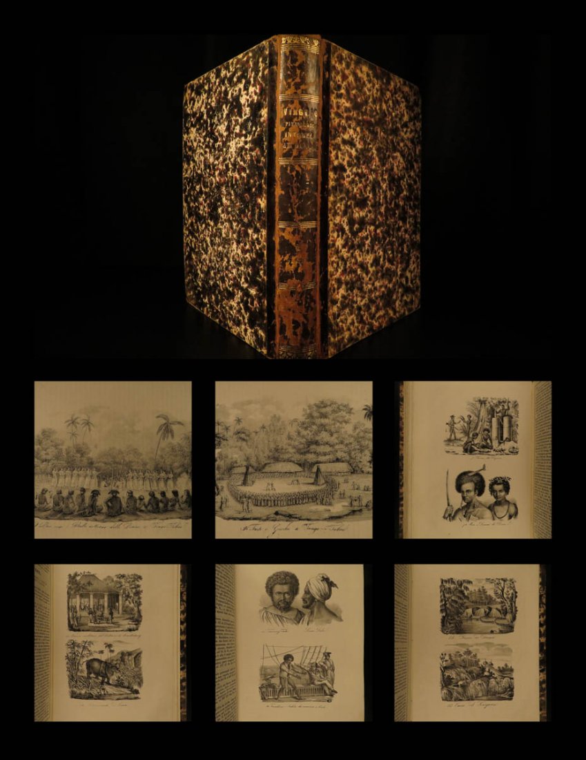 1844 Pacific Voyages D’Urville Australia MAP Magellan (1 of 10)