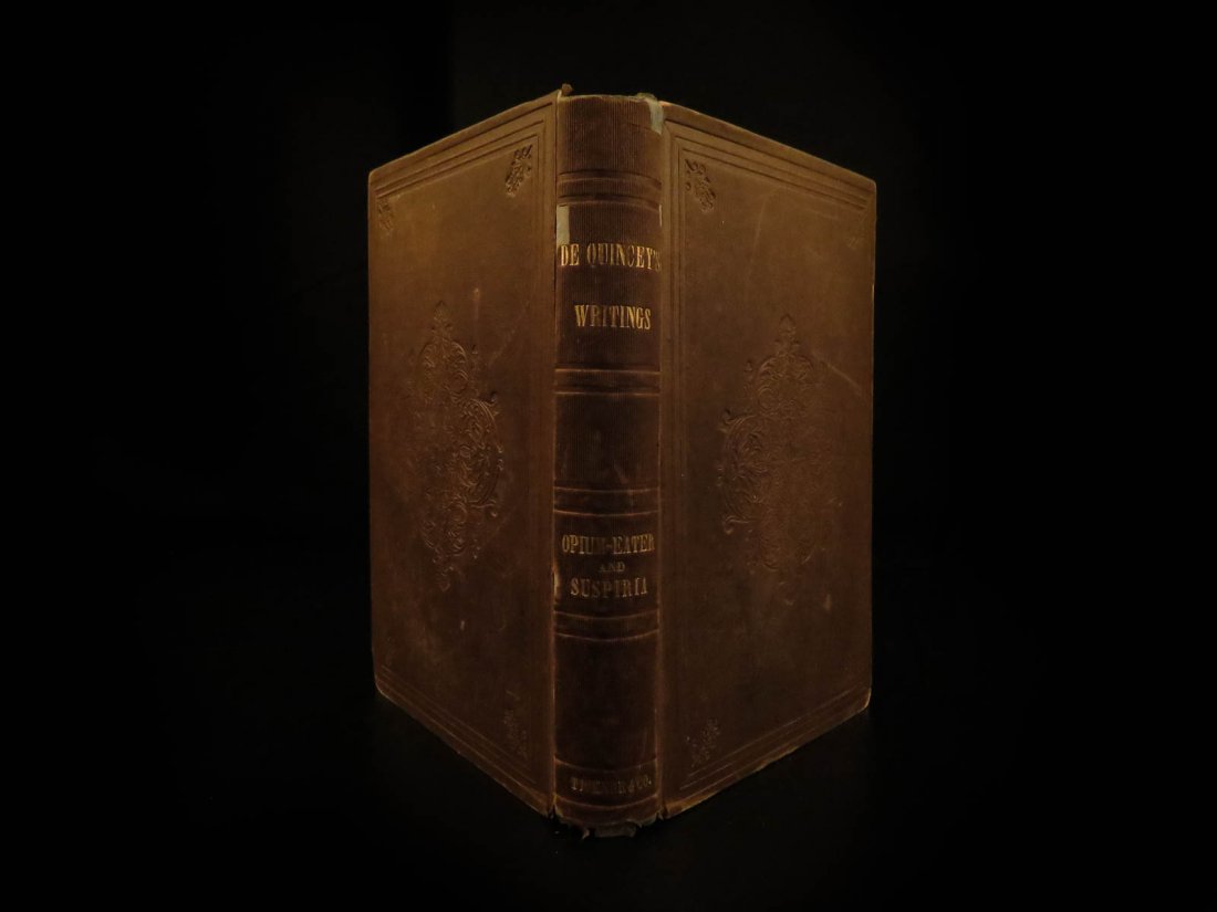 1851 Confessions of an English Opium-Eater de Quincey (1 of 10)