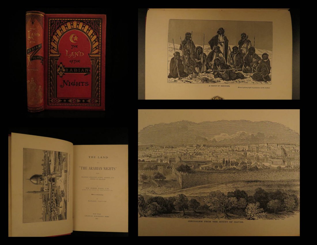 1882 Land of Arabian Nights PERSIA Arabia Jerusalem (1 of 10)