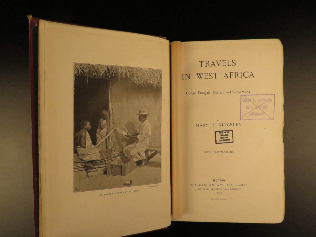 1897 1ed Travels in West Africa Mary Kinglsey PAGAN (1 of 10)