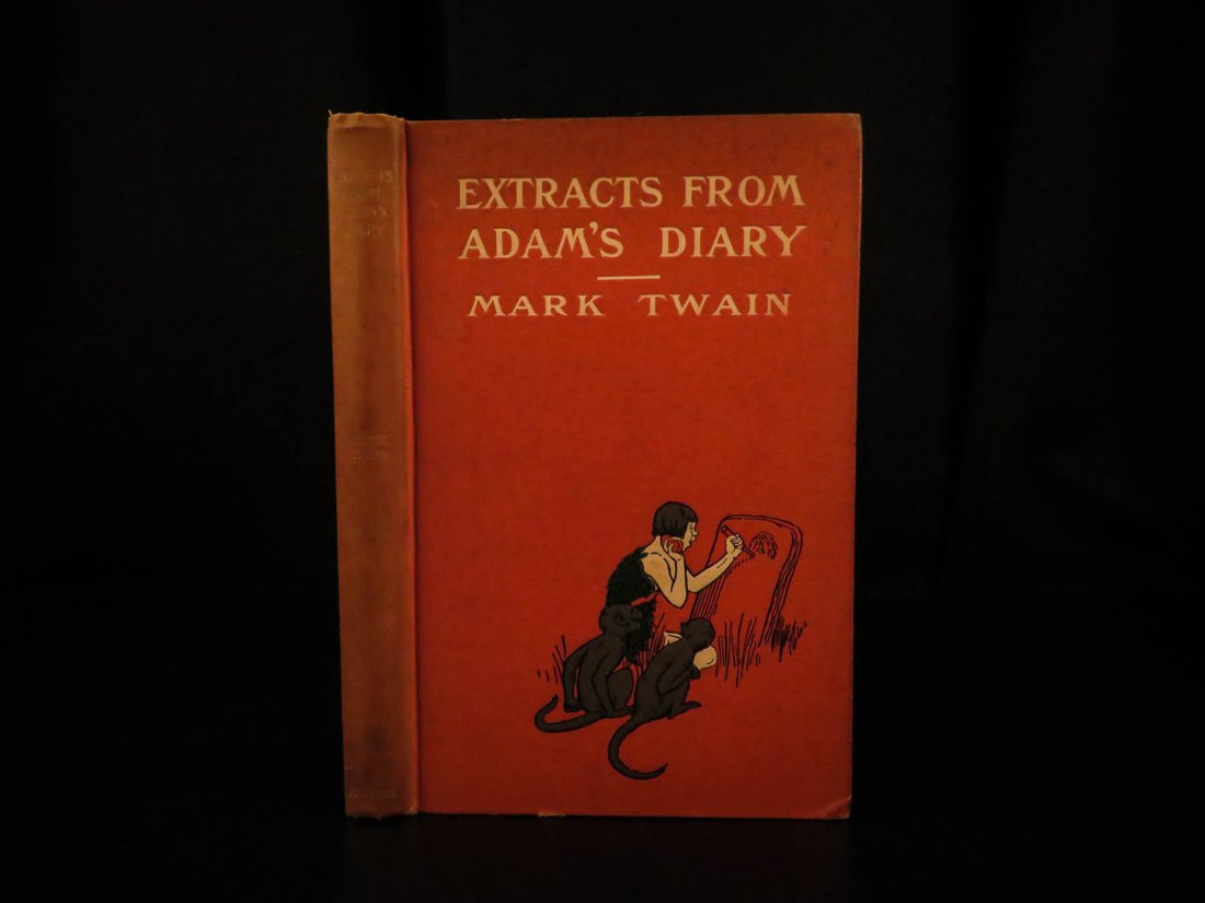 1904 1st ed Mark Twain Adam's Diary Fall of Man (1 of 16)