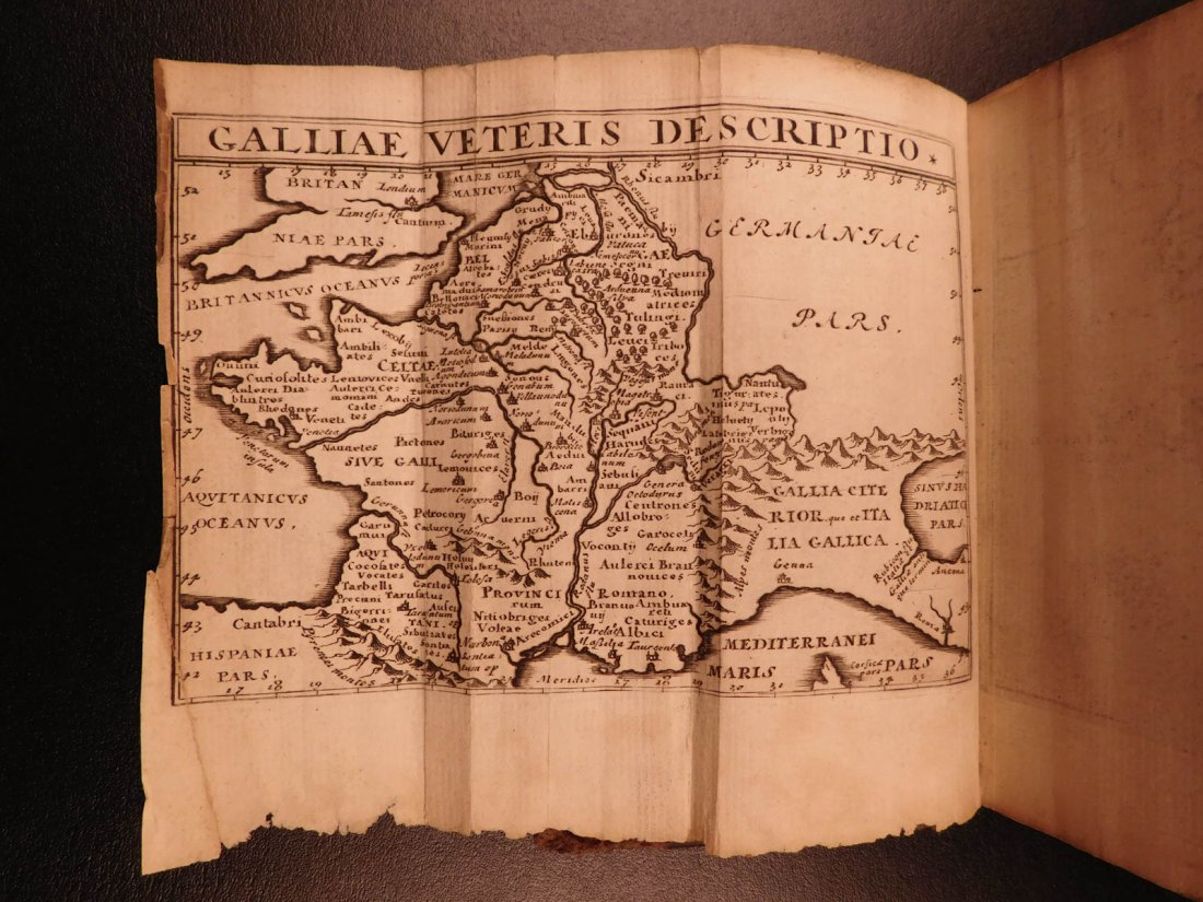 1675 Julius Caesar WAR Commentary Military Tactics (1 of 10)