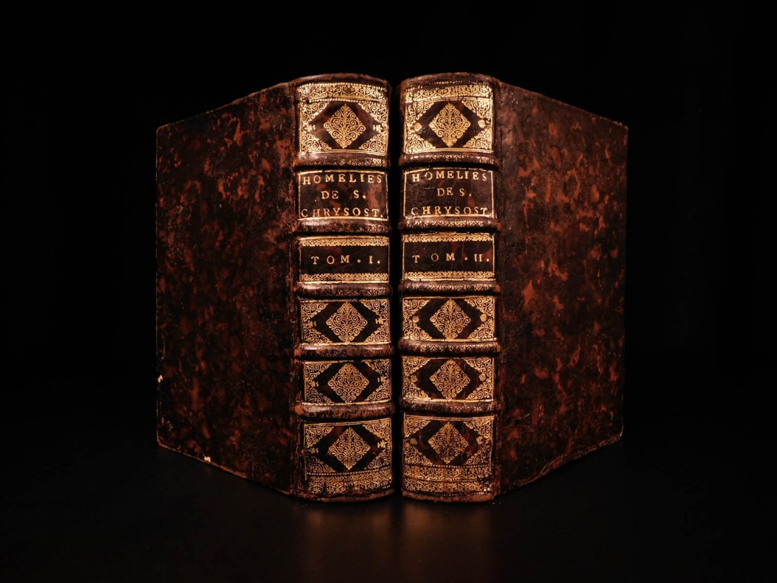 1679 Saint John Chrysostom Bible Sermons EXQUISITE (1 of 10)