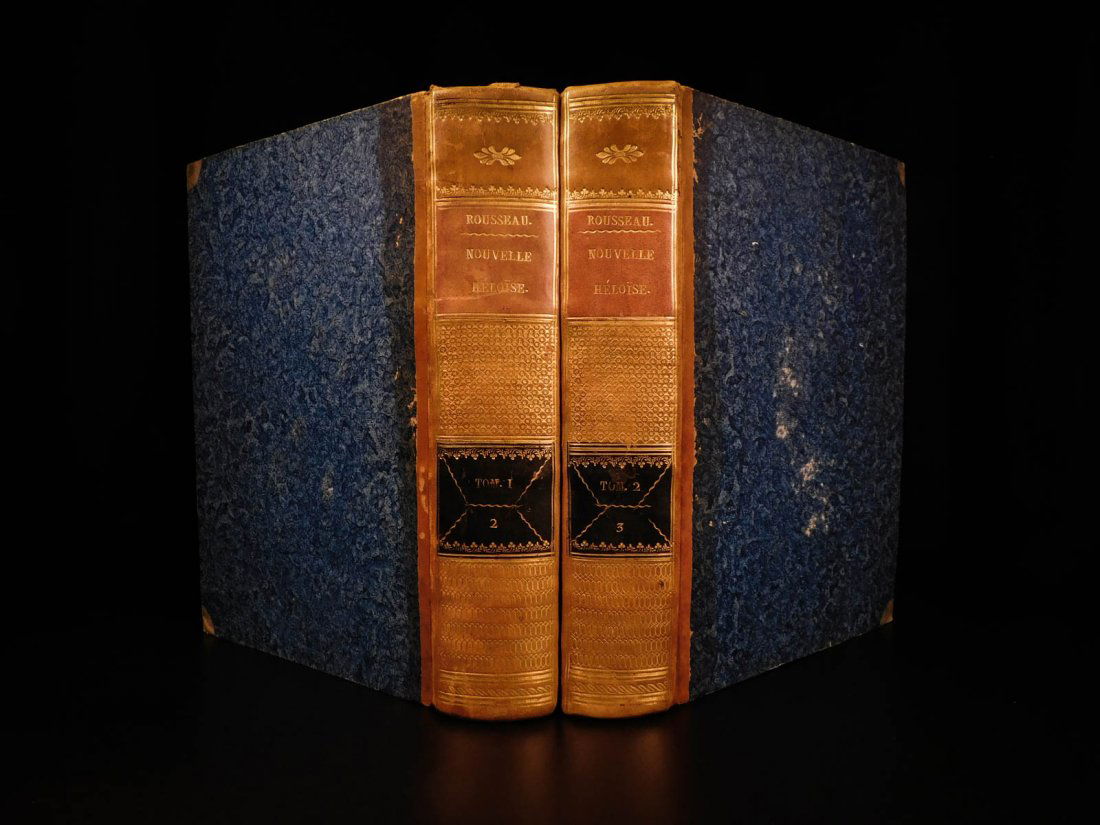 1780 Jean-Jacques Rousseau Heloise Julie BANNED Book (1 of 10)