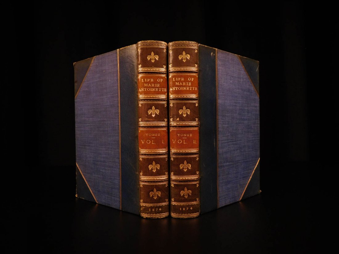 1876 1st ed BEAUTIFUL Life of Marie Antoinette (1 of 10)