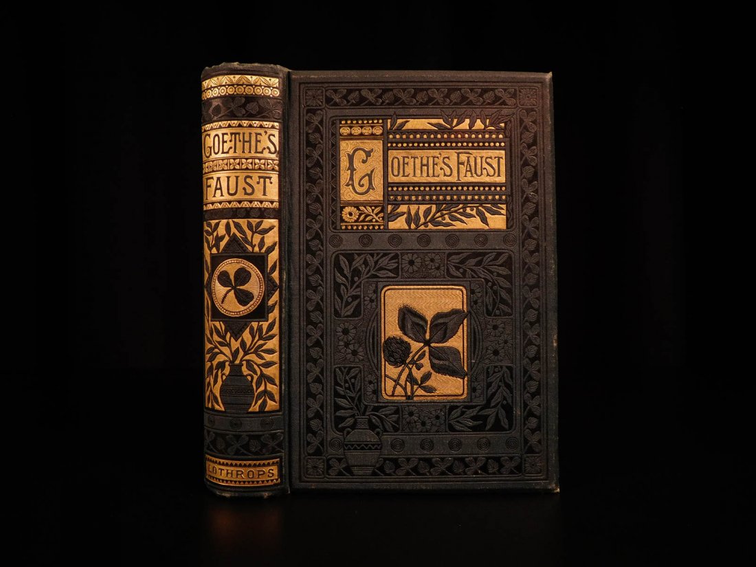 1883 FAUST by Johann Goethe Tragedy Esoteric Devil (1 of 10)