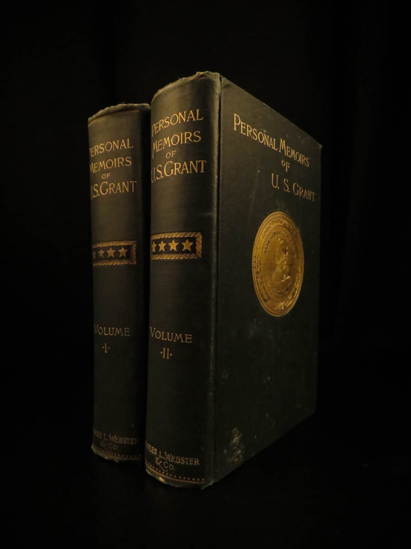 1885 1ed General Ulysses S Grant Civil War Memoirs (1 of 10)