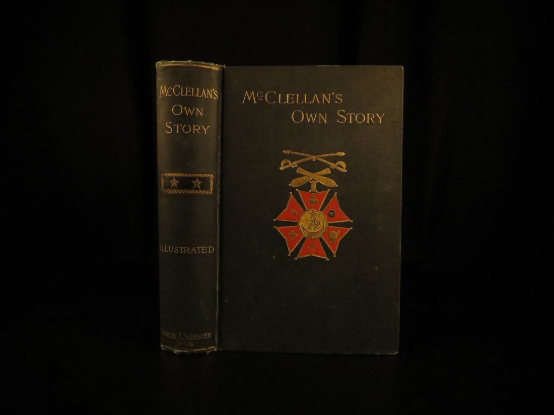 1887 Civil War 1st ed George McClellan Own Story Union (1 of 10)