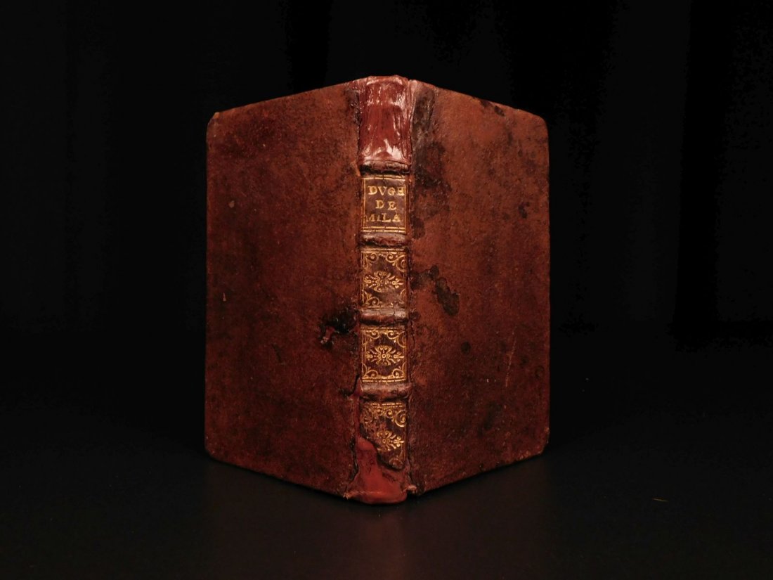 1682 1st ed Duchess of Milan by Jean de Prechac French (1 of 12)