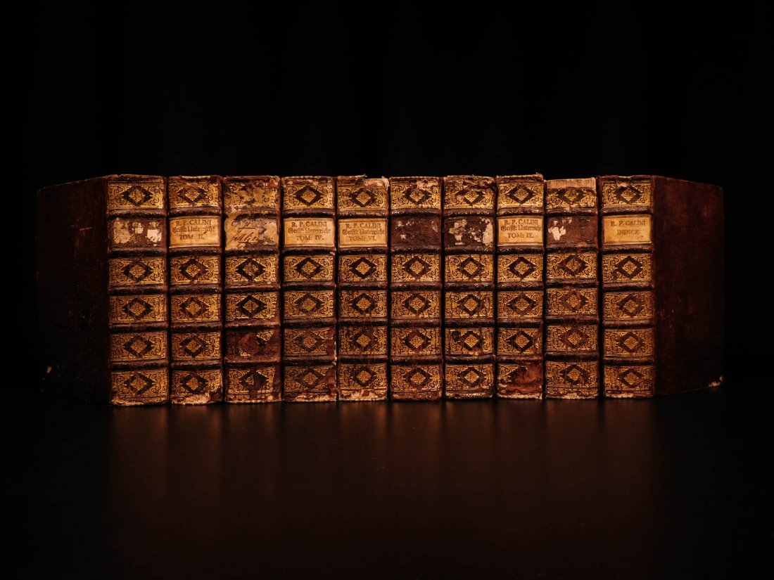 1745 Works of Cesare Calini Jesuit Moral Devotionals (1 of 20)