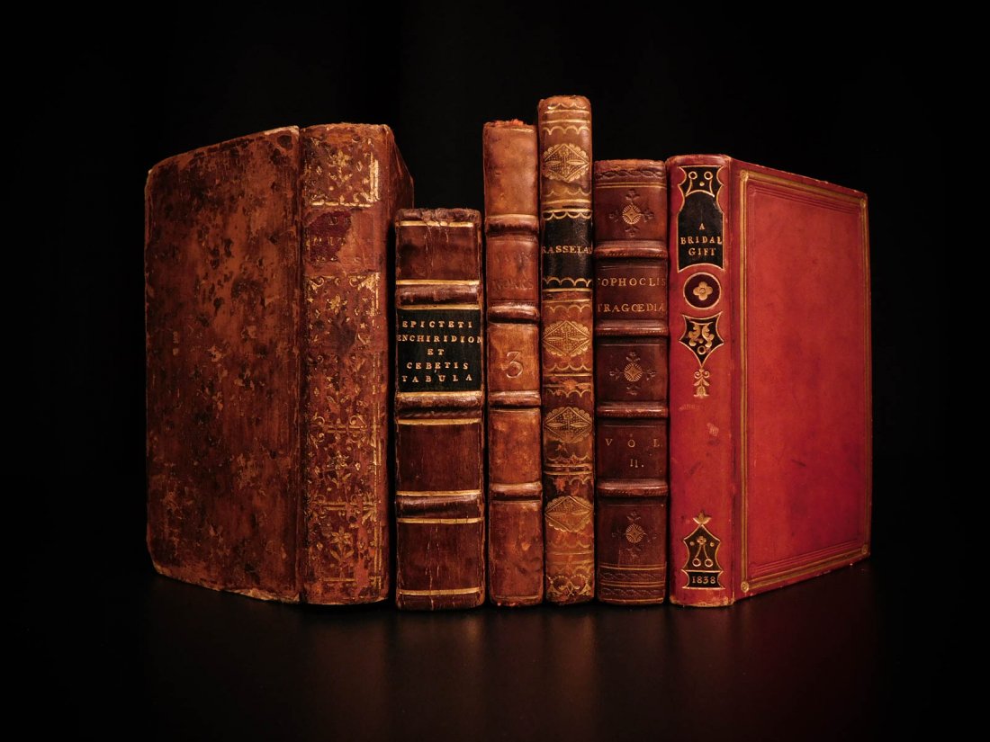 1774 Lot of 6 Books Kempis Imitation Johnson Rasselas (1 of 10)