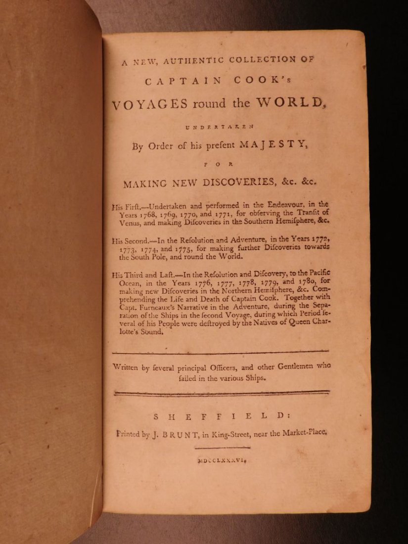 1786 VERY RARE Voyages of Captain James Cook Hawaii (1 of 9)