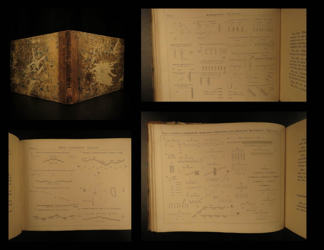 1846 1st edition WAR Infantry Movements British (1 of 10)