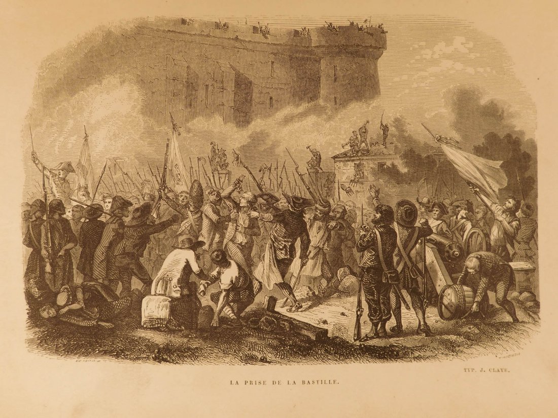 1856 Ange Pitou by Alexandre Dumas Storming of Bastille (1 of 19)