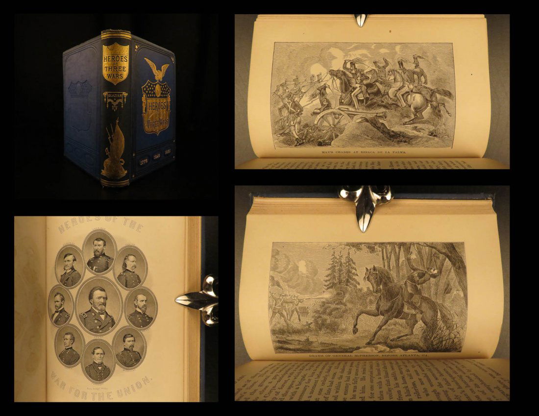 1882 Heroes of Three Wars American Revolution Mexican (1 of 10)