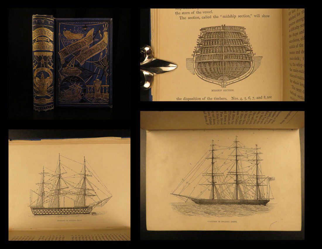 1882 History of a Ship Pirates Steam Engine Torpedoes (1 of 10)