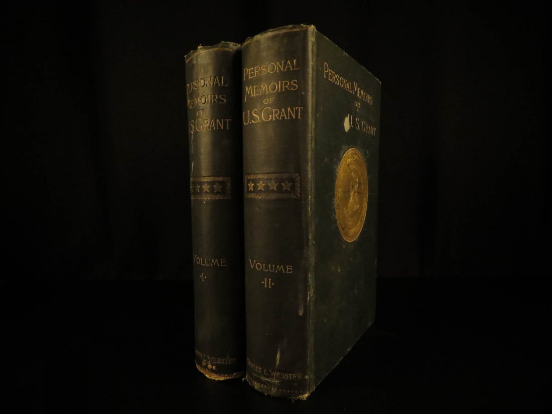 1885 1ed Civil War Memoirs General Ulysses S Grant (1 of 10)