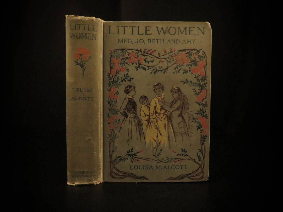 1896 Little Women by Louisa May Alcott Children CLASSIC: 1896 Little Women by Louisa May Alcott Children CLASSIC Civil War Slavery “I am not afraid of storms, for I am learning how to sail my ship.” ― Louisa May Alcott, Little Women Little Women "