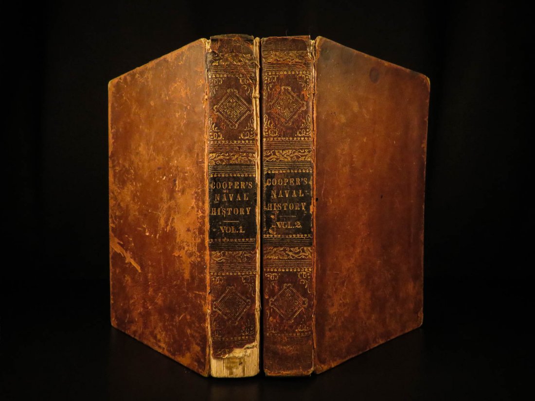 1840 1st ed History of US Navy James Fenimore Cooper (1 of 10)