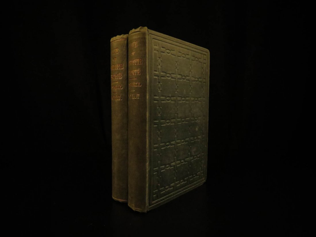 1857 1ed Life of Charlotte Bronte by Gaskell English (1 of 14)