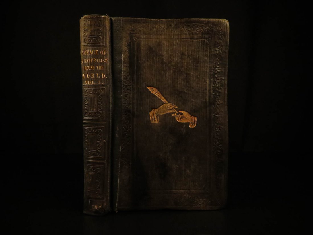 1864 Charles Darwin EVOLUTION Voyage of HMS Beagle (1 of 10)