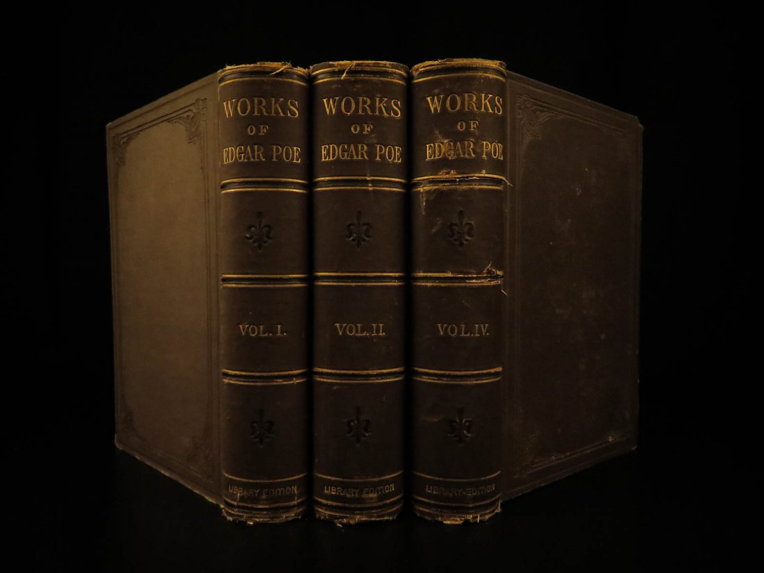 1881 Edgar Allan Poe Macabre Esoteric Occult Horror: 1881 Edgar Allan Poe Macabre Esoteric Occult Horror Literature Raven Dickens “Hear the sledges with the bells, Silver bells, what a world of merriment their melody foretells!” – Poe, ‘The Bell