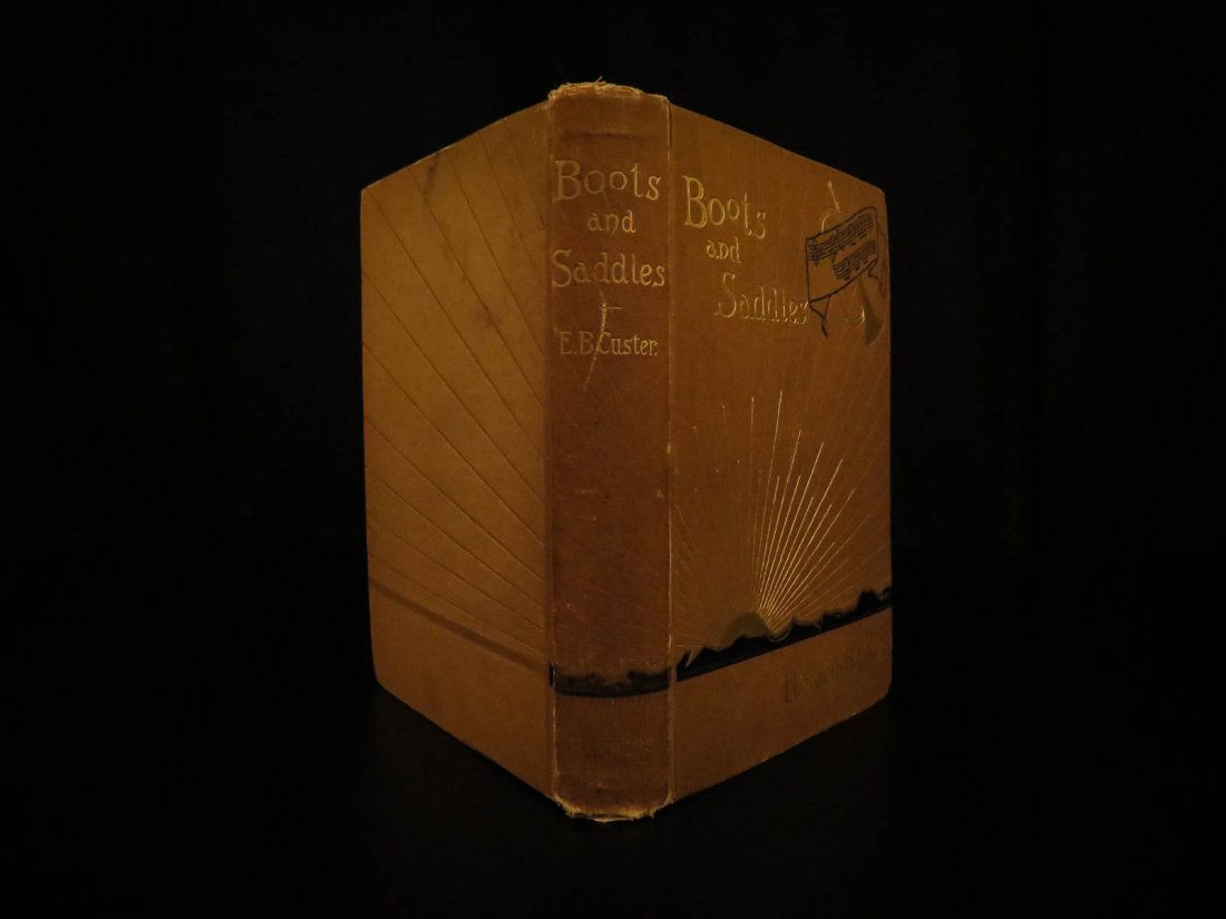 1885 1st ed Boots and Saddles General George Custer (1 of 15)