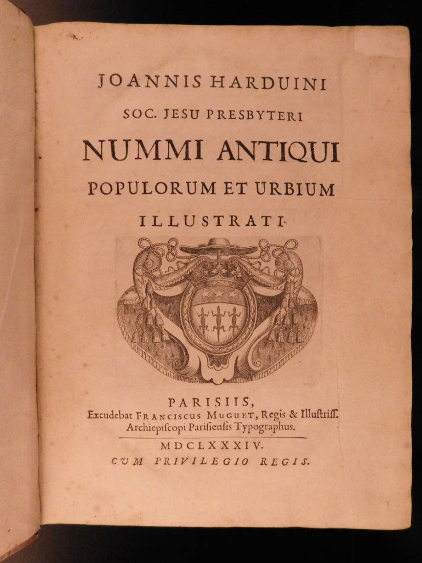 1684 1ed RARE Numismatics Coins Nummi Antiqui (1 of 10)