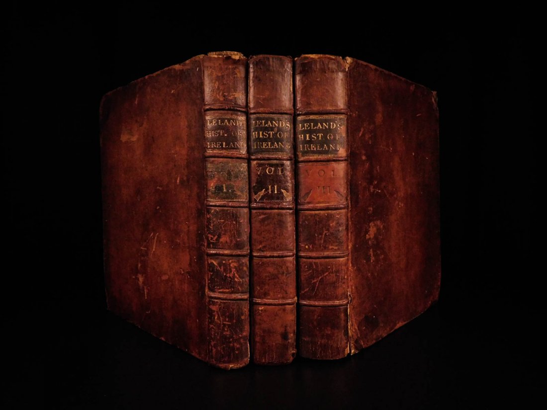 1773 1st ed Irish History of IRELAND Thomas Leland (1 of 10)