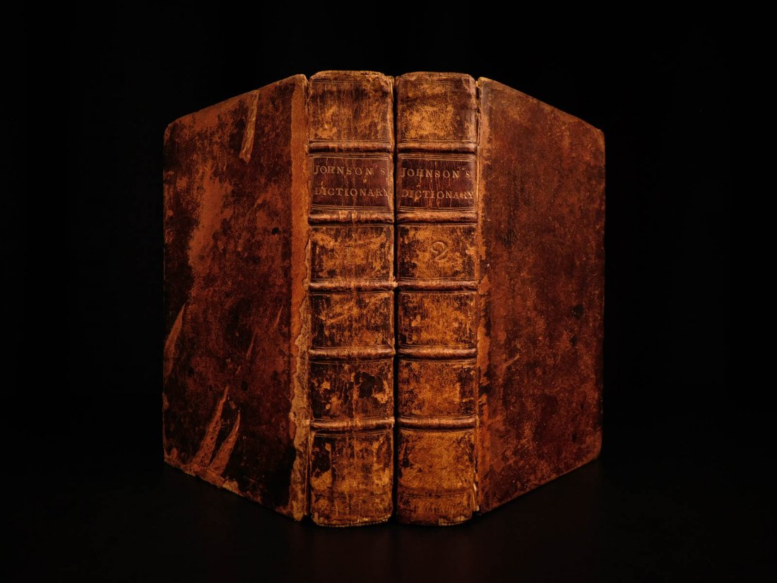 1773 Samuel Johnson FAMOUS Dictionary of English (1 of 10)