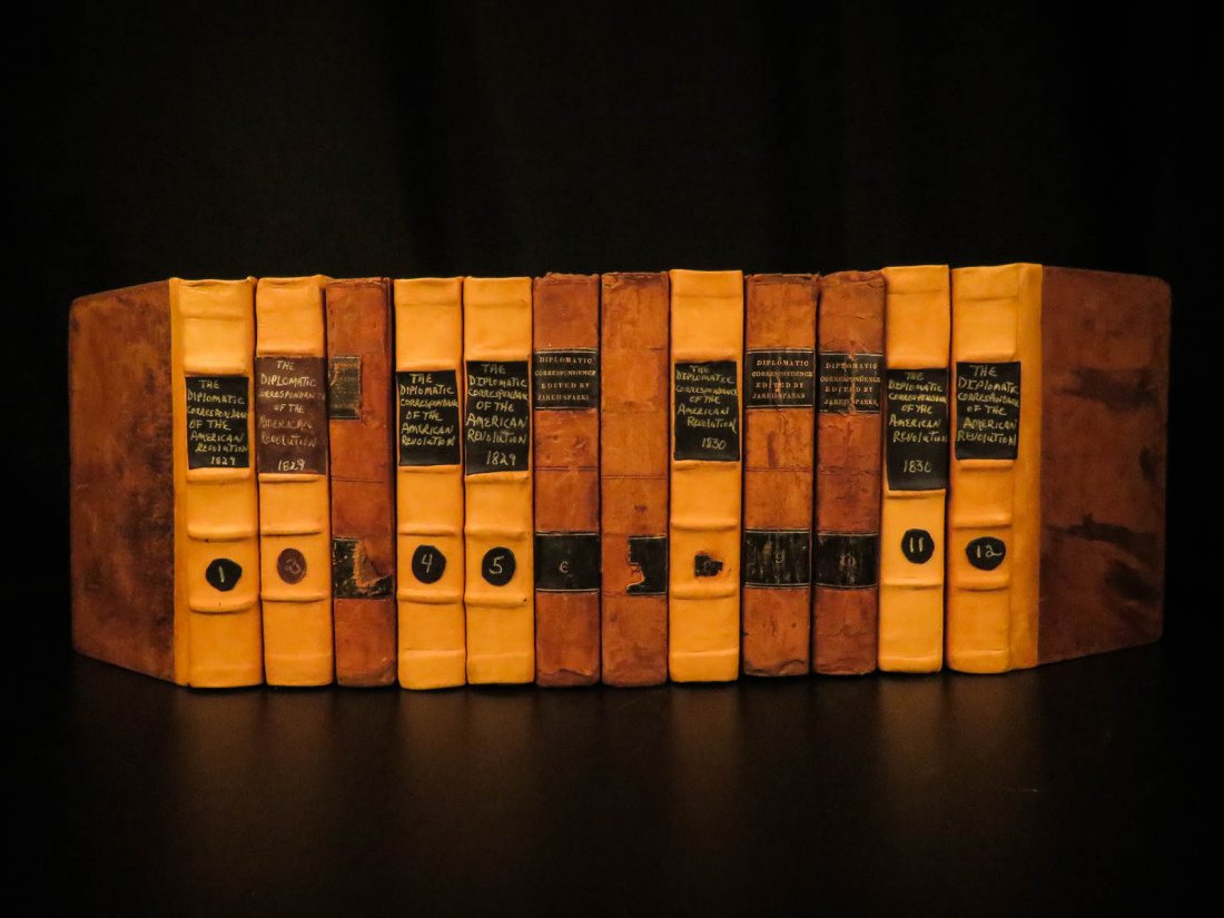 1829 1ed American Revolution Correspondence: 1829 1ed American Revolution Correspondence Ben Franklin John Adams Lafayette Jared Sparks was best known for his 19th-century biographical sketches on George Washington; however, he also published a 