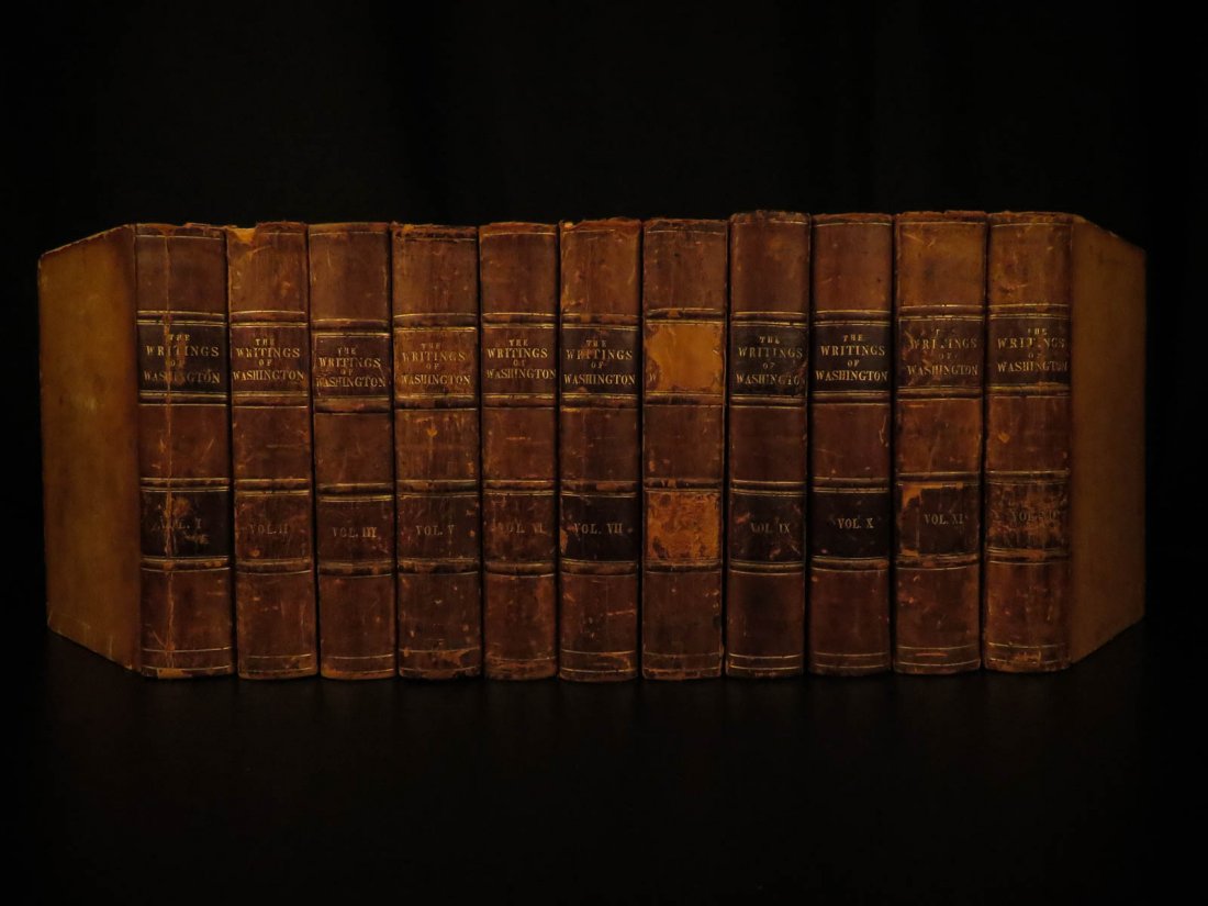 1834 Writings of George Washington Americana Sparks (1 of 10)