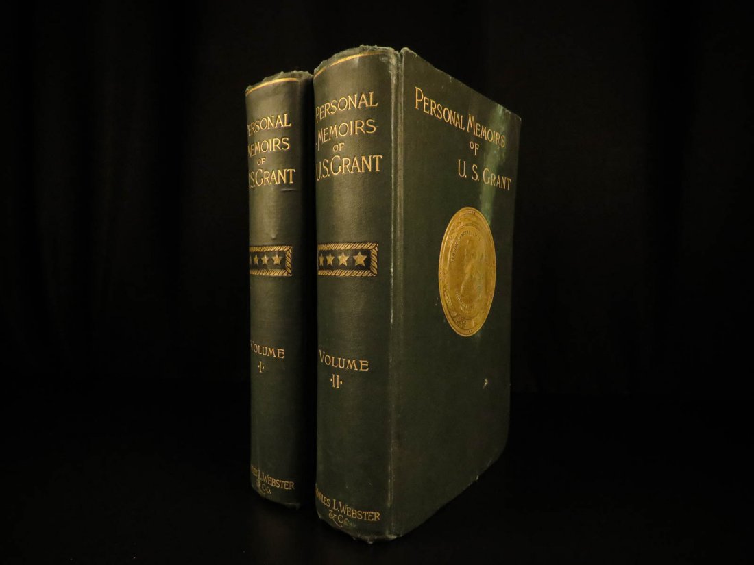 1885 1ed Civil War Memoirs General Ulysses S Grant (1 of 10)