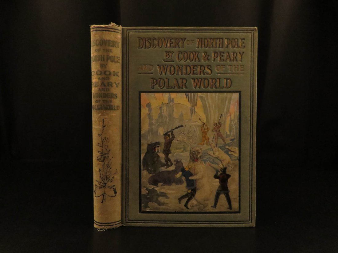 1909 Discovery of North Pole Cook Peary Color (1 of 19)