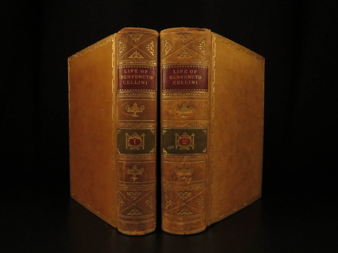 1927 Life of Benvenuto Cellini FAMOUS Autobiography: 1927 Life of Benvenuto Cellini FAMOUS Autobiography Supernatural Visions Demons Benvenuto Cellini was a 16th-century Italian scholar who is most famous for his autobiography. This book gives a detaile