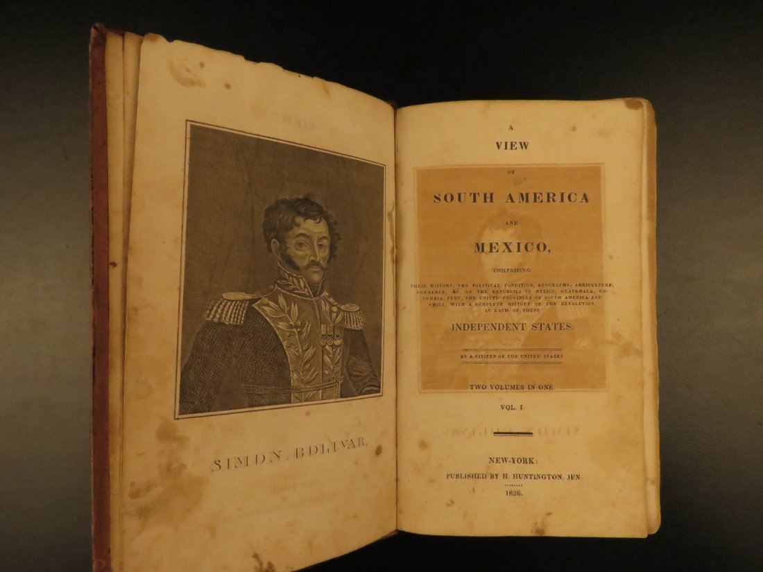 1826 South America & MEXICO Revolution PERU Chile Simon (1 of 10)