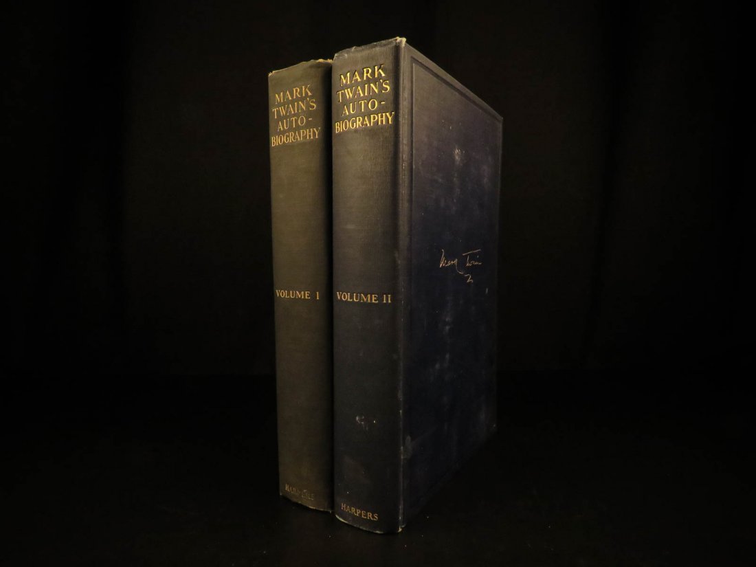 1924 1st ed Mark TWAIN Autobiography Anecdotes Missouri (1 of 9)