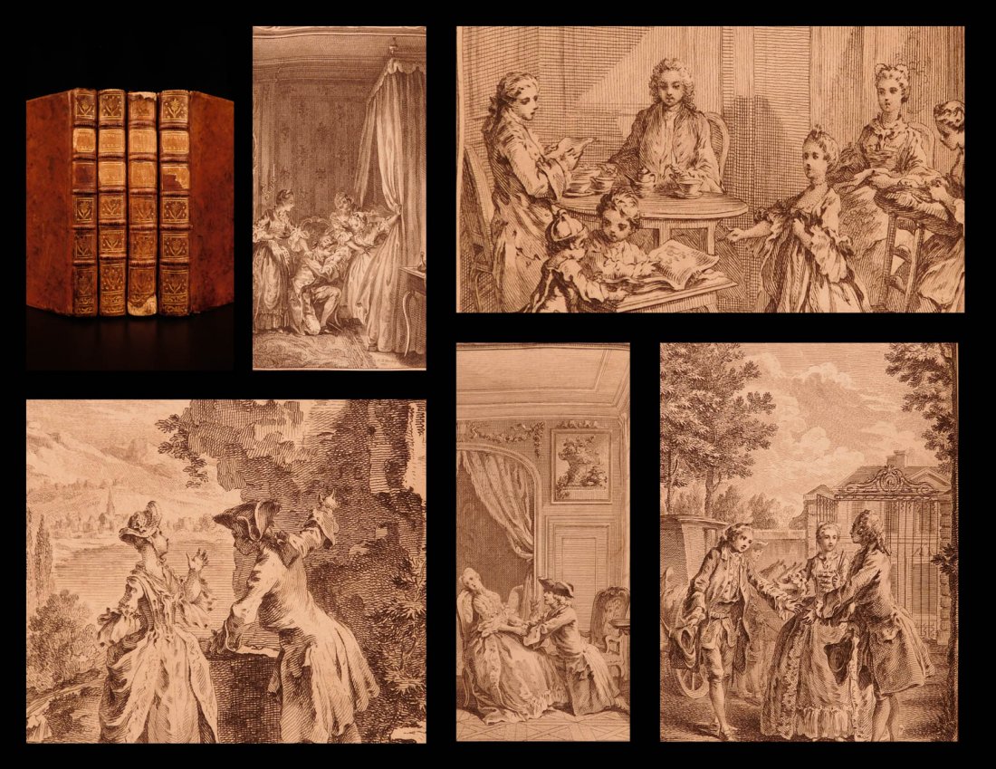 1761 Rousseau Heloise Julie BANNED Book Philosophy: 1761 Rousseau Heloise Julie BANNED Book Philosophy French Lettres de Deux Amans “People who know little are usually great talkers, while men who know much say little.” ― Jean-Jacques Roussea