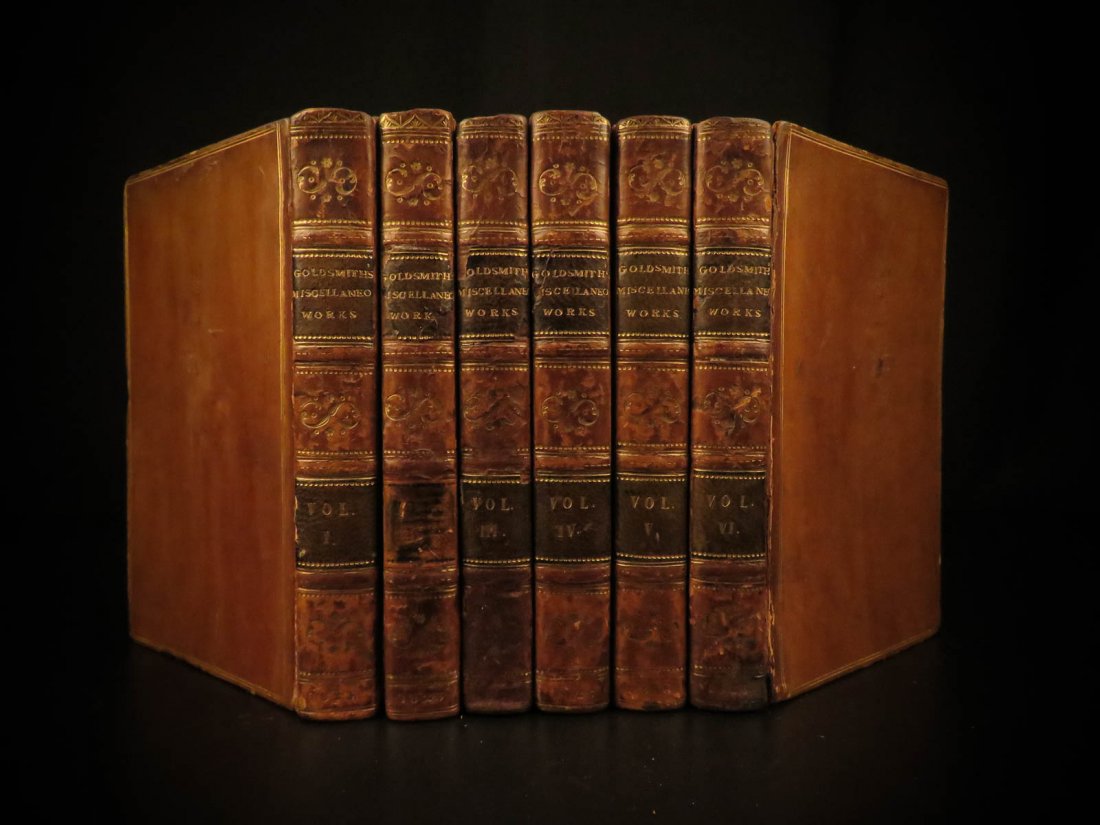 1823 Oliver Goldsmith Irish Literature Vicar: 1823 Oliver Goldsmith Irish Literature Vicar of Wakefield Citizen of World China Oliver Goldsmith was an 18th-century Irish author known for his novels and plays. His most famous work was his 1766 nov